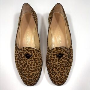 Bottega Veneta Cheetah Loafers Size 8